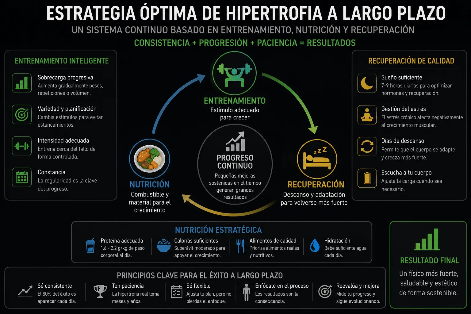 Optimale langfristige Hypertrophiestrategie